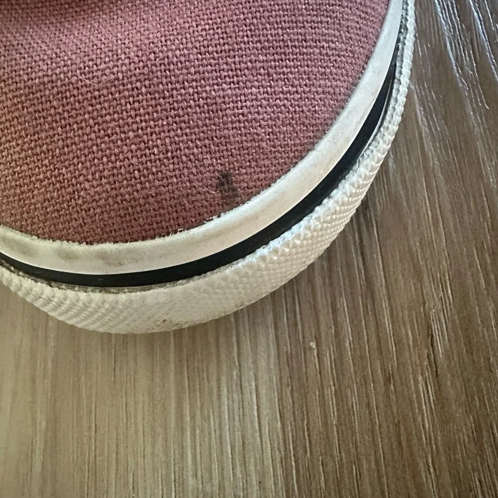 Vans Kids Sneakers Pink with White Stripe